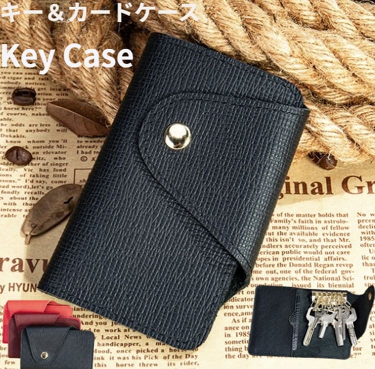 Rakuten - キーケース スマートキー 車キーケース キーケース メンズ かわいい ペア キーケース ブランド カー キーケース レディース ブランド チェック 本革 おしゃれ ボタン 柄 メンズ キーケース スマートキー 入学 入社 社会人 お祝い 通勤