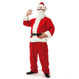 サンタコスチューム　メンズサンタクロースDX / クリスマス コスプレ 衣装 パーティー