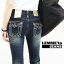 ロリータ ジーンズ LOLITA JEANS ブーツカット デニム ステッチ フラップポケット■lo-569