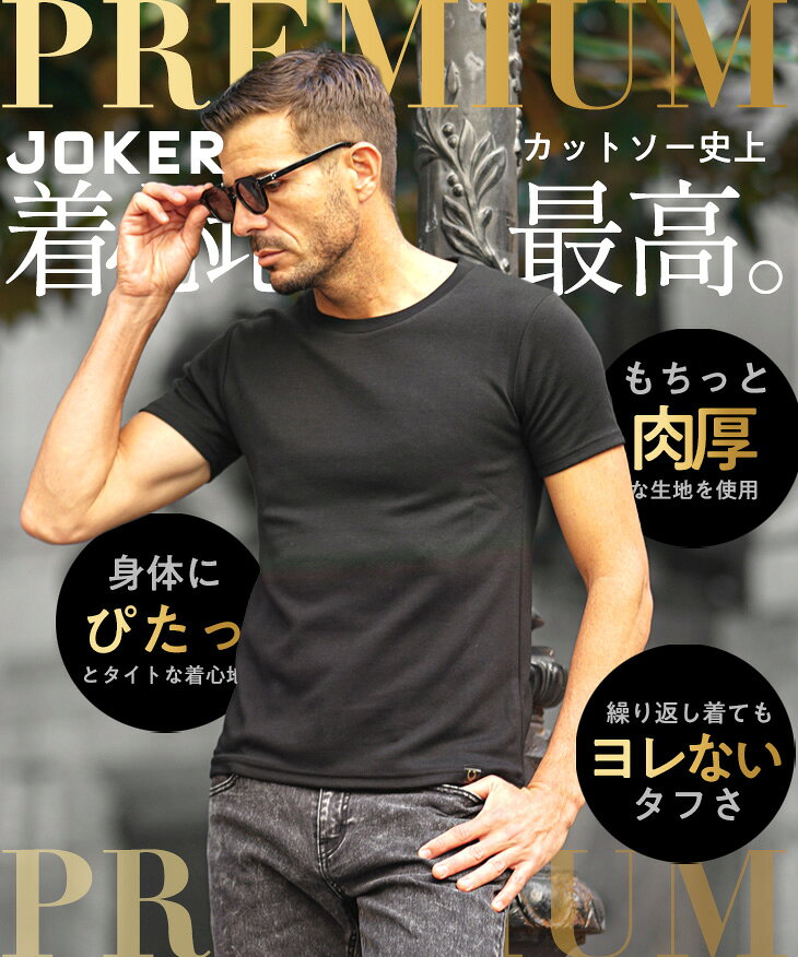 【メール便対応】 Tシャツ メンズ 半袖 ストレッチ 厚手 透け防止 白Tシャツ メン...