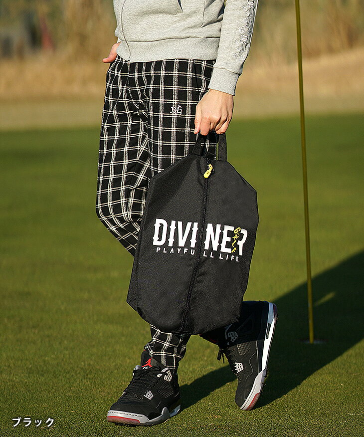 【DIVINER GOLF】ゴルフ シューズケース ゴルフ ケース シューズバッグ ゴルフ用品...