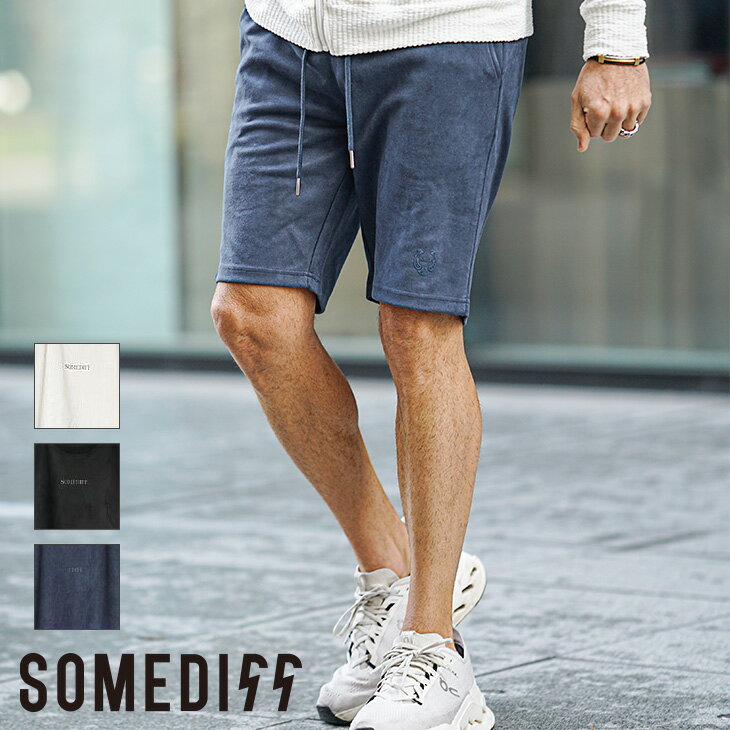 Men's shorts, half-pants, men's shorts, short trousers, shorts, suede, brand, above the knee, tight, slim, slim fit, white, black, blue, resort, summer, summer clothing, spring/summer, men's fashion, slightly rebellious, tough guy style, JOKER brand