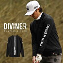 【DIVINER GOLF】ゴルフウェア メンズ ジャケット ブランド ストレッチ プルオーバー ジャケット メンズ ライトアウター メンズ トレー..