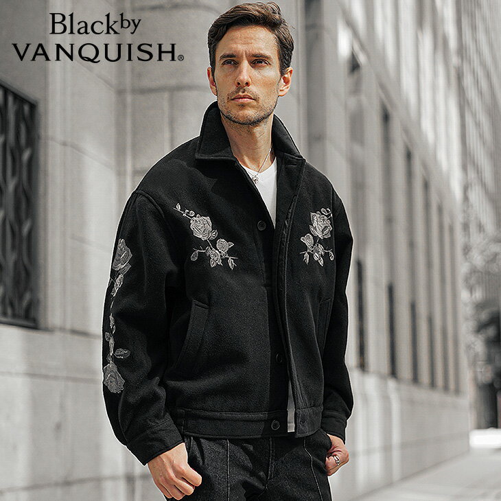 楽天市場】Black by VANQUISH ライダースジャケットの通販