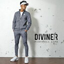 【DIVINER GOLF】ゴルフウェア メンズ セットアップ 上下 上下セット ゴルフ ウェア ジョガー パンツ ジョガー パンツ ウエアー 服 コーデ パンツ アウター ブランド コンペ 景品 春 春服 春物 春夏 メンズファッション スポーツ カジュアル シンプル ディバイナーゴルフ