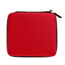 ケースバッグ ハード キャリート ラベル ポーチ Nintendo 2DSコンソール用 (red)