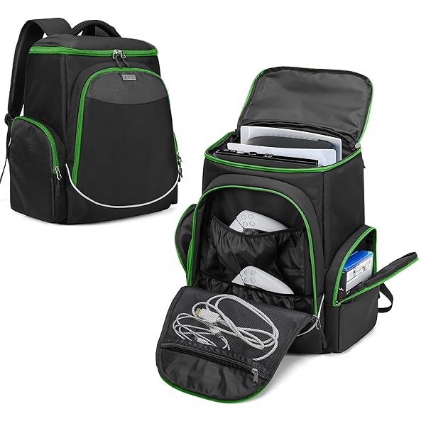 PS5 収納バッグ 保護ケース PS5/PS4/PS4 Pro/PS4 Slim/Xbox One/Xbox One X/Xbox One S用バックパック P...