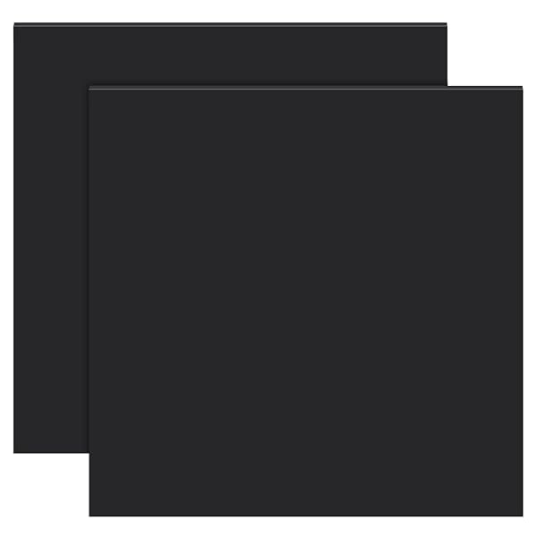 2枚 シリコンシート シリコンマット 正方形 ブラック 200x200mm 厚さ2mm 耐熱プレースマット キズ防止 滑り止め