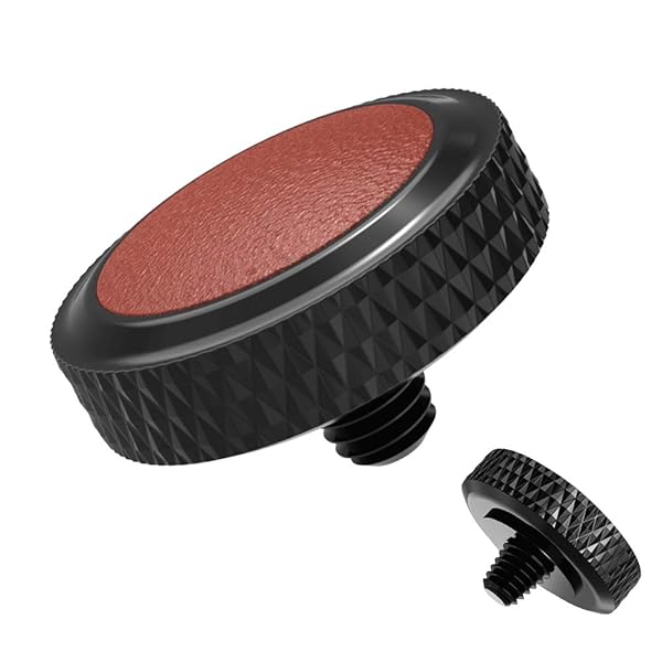 ソフトレリーズ シャッターボタン ブラック + 茶色 Fuji Fujifilm X half X-E5 GFX100RF X-M5 X-T50 X1..