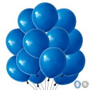 バルーン ゴム風船 飾り付け 50個入 10インチ 丸風船 ラテックスバルーン 飾り付け 誕生日 結婚式 店舗装飾 パーティー 運動会 文化祭 バルーンアート ブルー