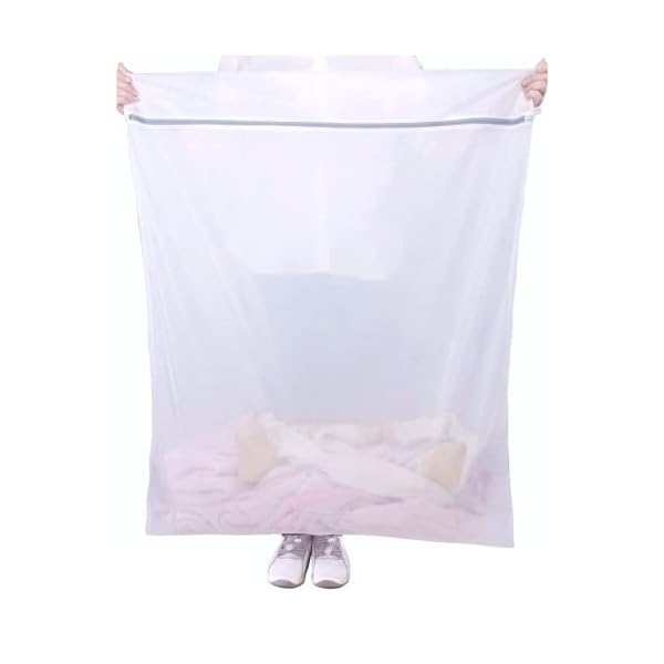 特大 洗濯ネット 布団用 大判 毛布 洗濯ネット 四角 大型ランドリーネット 猫の布団 カーテン 羽毛布団 寝具専用 ぬいぐるみ 収納 枕 洗える 大物用 (A（布団用90*110cm）)