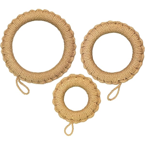 釜敷き なべしき 鍋敷き 藁の鍋敷き おしゃれ 耐熱 フック付き 自然素材 天然 ナチュラル 鉄瓶 鍋 土鍋 鉄器 ポット ケトル ポットマット 雑貨 シンプル インテリア ギフト プレゼント (小+中+大)