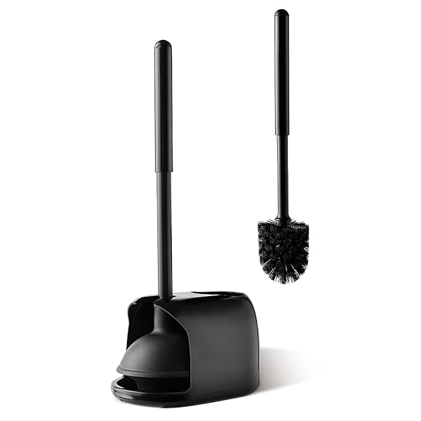 トイレ掃除 2in1 トイレブラシ トイレ つまり取り ラバーカップ 洋式・和式兼用タイプ 収納ケース付き 省スペース 床置き