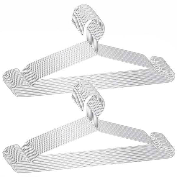ハンガー ステンレスハンガー 洗濯ハンガー ステンレス 20本 セット hangers シルバー おしゃれ 頑丈 錆びにくい 曲がらない 男女共用で使える はんがー スリム 軽量