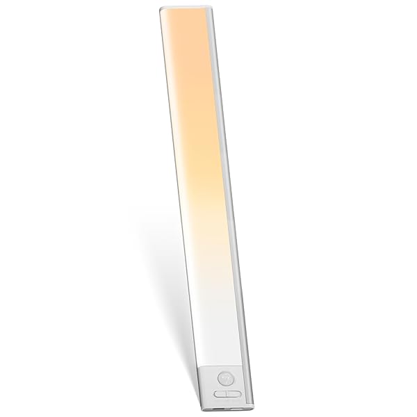 人感センサーライト 室内用 充電式 マグネット付き 薄型LED 調光調色機能 40cm バーライト 3色調整可能 人感センサー キッチンライト 押入れライト マグネットライト 工事不要 配線不要 足元照明 超薄型設計 省エネ 高感度 高輝度 超寿命