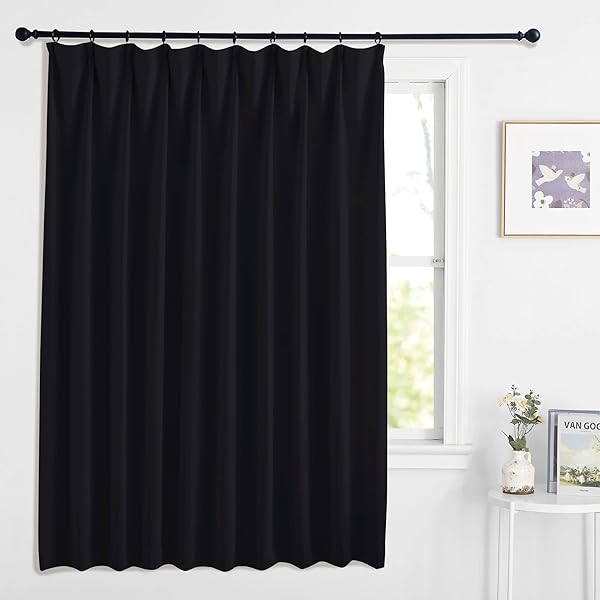 遮光 断熱 防音 防寒 カーテン 幅100cm丈220cm ベージュ 2枚セット おしゃれ カーテンセット 節電対策 間仕切り用 ホーム飾り アパート マンション リビングルーム用 ブラック
