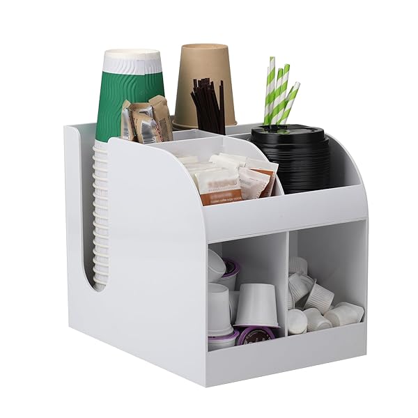 使い捨てカップディスペンサー 紙コップホルダー カップスリーブホルダー 8グリッド アクリル製 業務用..