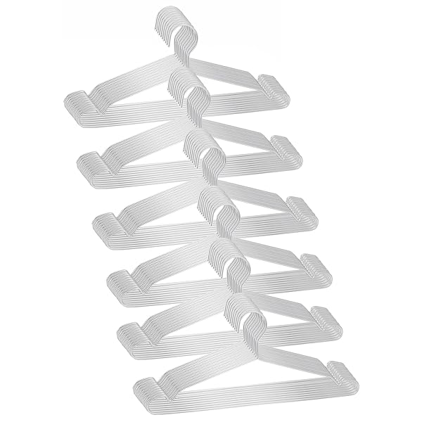ハンガー ステンレスハンガー 洗濯ハンガー ステンレス 60本 セット hangers シルバー おしゃれ 頑丈 錆びにくい 曲がらない 男女共用で使える はんがー スリム 軽量