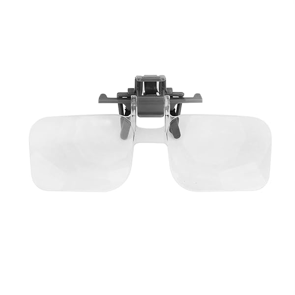 ルーペ メガネ 2倍ルーペ めがね 拡大鏡 虫眼鏡 クリップ式 メガネルーペ 持ち歩き 跳ね上げルーペ 遠..