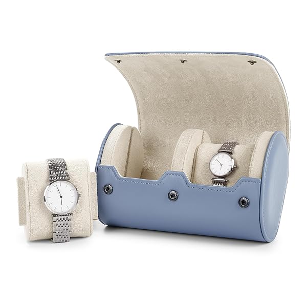 時計収納ケース 2本ウォッチケースビジネス旅行に適した高級ファッション男性用と女性用どちらも対応し..