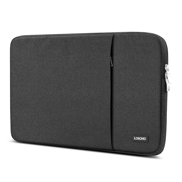 モバイルモニター ケース 15.6インチ 保護キャリースリーブ 16.1/15.6型 ポータブルモニターに対応 ゲームモニタ スリーブ 保護 軽量通勤 耐衝撃 サイズ-15.4インチx9.8インチ ブラック