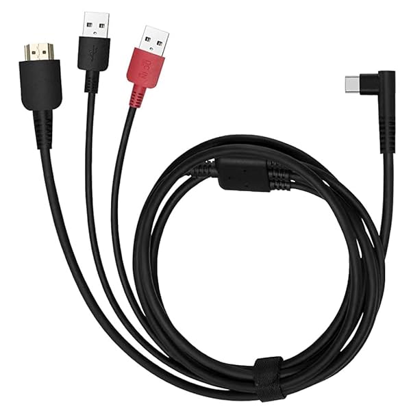 3IN1 ケーブル CB05A 液タブ HU-ION Kamvas 12/Kamvas 13/Kamvas 16用