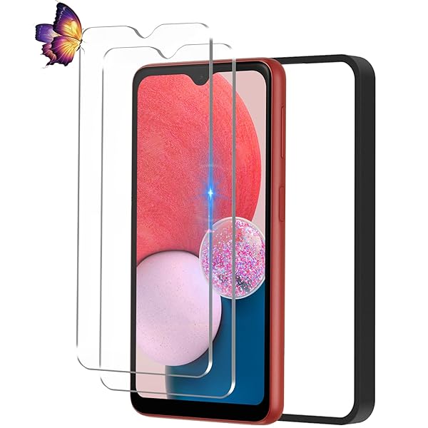 【2枚セット】galaxy a23 5g 保護フィルム ワンタッチ貼付け galaxy a22 5g SC-56B フィルム 強化液晶保護フィルム galaxy a23 5g SCG18 SC-56C ガラスフィルム 気泡ゼロ ギャラクシーa23 用