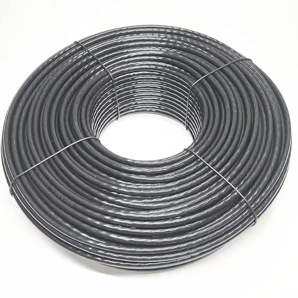 楽天ever-leaf100M 屋外用 LANケーブル 自作用 屋外対応 防水 アウトドア CAT5e 屋外仕様 2重被覆 難燃性 耐候性 高耐久 自由長さカット可能 PoE対応 ケーブルクリップ付属