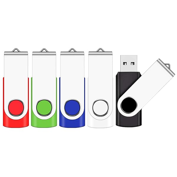 USBメモリ フラッシュメモリー フラッシュドライブ USBフラッシュメモリー USB2.0 コンパクト ストラップ付 (8GB, 中性5色)