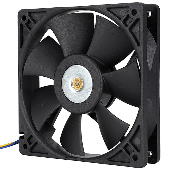 PWMスピードコントローラー付き 120mmファン DC 12V 4ピン 産業用冷却ファン 3000RPM 110CFMサーバークーラー 12cm4ピン pc ファン