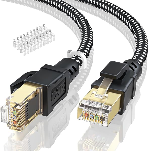 LANケーブル 30M CAT8 有線lan フラット40Gbps 2000MHz 高速 RJ45 コネクタ カテゴリー8 lan延長ケーブル 隙間 lanケーブルランケーブル 準拠 イーサネット ラン ゲーム用 等に対応
