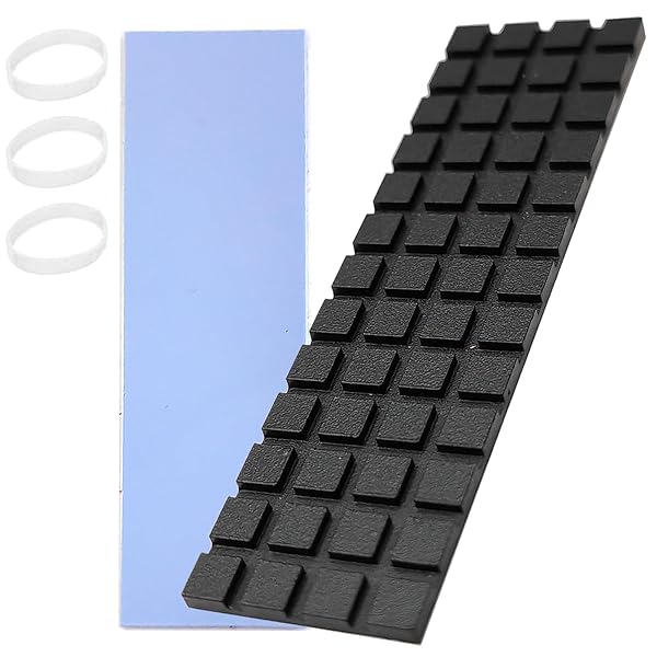 ヒートシンク 銅製 グラフェン被覆 導熱接着シート付き 2mm 薄型 高放熱性能 2280 M.2 SSD CPU ICチップ 回路基板 LEDアンプに適用 70x20x2mm