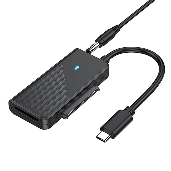 m.2 ssd 外付けケース，2-IN-1 SSD外付けケース，10Gbpsの伝送速度,UASP/TRIMをサポート，NVME 2230/2242/2260/2280 22110 M.2(Mキー/B + Mキー)と2.5/3.5インチ SATA HD