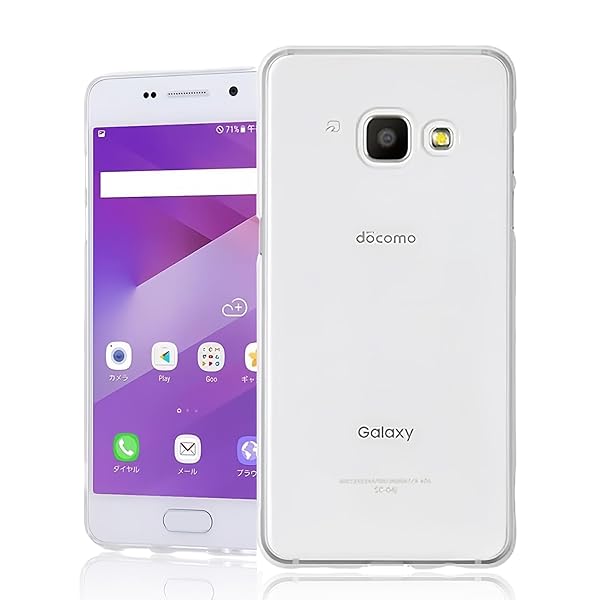 Galaxy feel2 SC-02L ケースGalaxy feel2 ソフトケースクリア ケース 耐衝撃 TPU ケース 擦り傷防止吸収柔らかい手触りSC-02L用の スマホケース