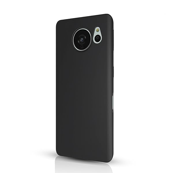 AQUOS Sense7 ケース 耐衝撃 薄型 軽量 SH-53C / SHG10 / SH-M24対応 柔軟性 TPU素材 落下防止 擦り傷防止 黒い