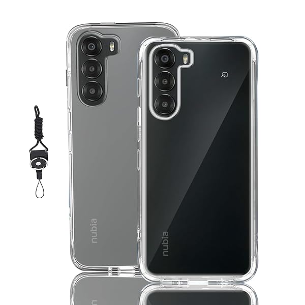 For nubia S 5G A403ZT ケース クリア 全透明 TPU Nubia S 5G 用の ケース 耐衝撃 指紋防止 擦り傷防止 落下防止 耐衝撃 黄変しにくい 防塵 薄型 柔らかい手触り