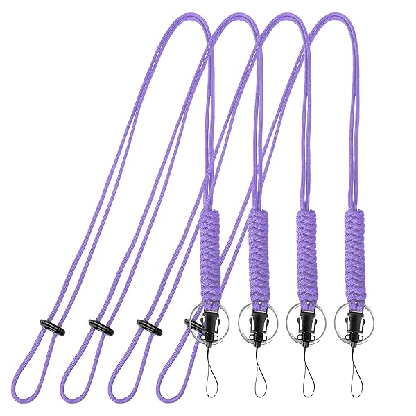 ネックストラップ 携帯ストラップ 落下防止 長さ調整可能 ワンタッチで脱着 スマホ、デジカメ、鍵、警..