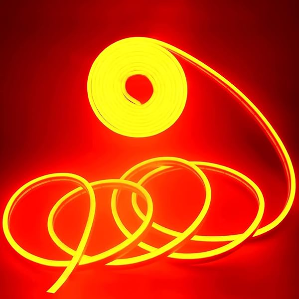 LED ネオンライト オレンジ 2835 600連 5m 防水 間接照明 装飾用 12V 防水 切断可能 1個