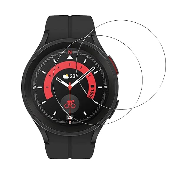 【2枚セット- 日本旭硝子素材】対応 Galaxy Watch5 Pro 45mm ガラスフィルム Galaxy Watch 5 Pro 45mm ガラスフィルムフィルム 強化ガラス 液晶保護フィルム 高硬度 飛散防止 指紋防止 高感度 高透過率