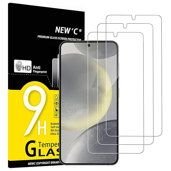 3枚 ガラスフィルム Samsung Galaxy S24 に対応 強化ガラス液晶保護フィルム 浮きなし、超耐久9H硬度、気泡なし