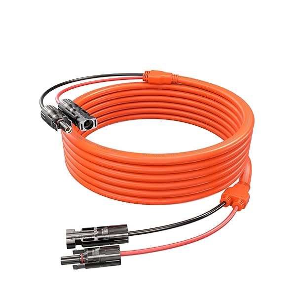 3m MC4ケーブル 10AWG 6mm²ソーラー延長ケーブルソーラーパネル接続用 太陽光パネル用延長コード MC4コネクター IP67防水