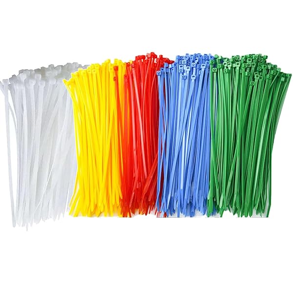 結束バンド 幅3.6mm 長さ200mm ナイロン結束バンド 耐候性 耐熱性 ケーブル固定 配線管理 プレミアムプラスチックケーブルワイヤータイ ネクタイジップ 屋内 屋外用 強力ケーブル固定 セルフロック電線 ナイロン製 園芸 バイク ケーブル整理