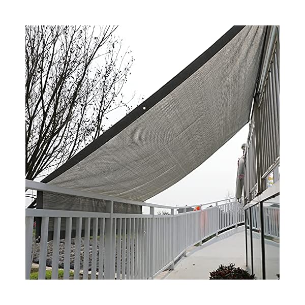 日除け シェード オーニング 庭·バルコニー用 アンズ。日除けセイル UVカット ガーデン 庭 バルコニー用 (グレー)完成品 全15サイズ一平方メートルあたり約220グラムです (2M*2M)