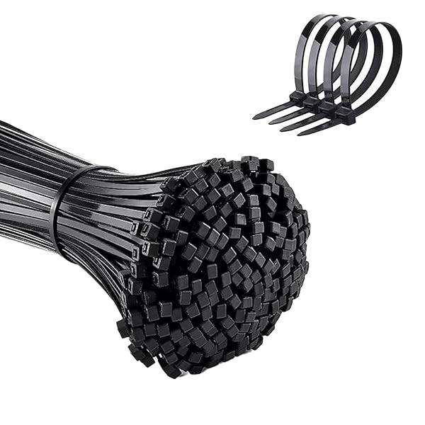 結束バンド 100本入（幅3.6mm 長さ300mm）ナイロン結束バンド 耐候性 耐熱性 ケーブル固定 配線管理 プレミアムプラスチックケーブルワイヤータイ ネクタイジップ 屋内 屋外用 強力ケーブル固定 セルフロック電線 ナイロン製 園芸 バイク