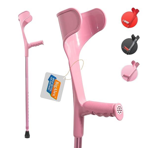 ビグアレクス（）クラッチ杖 松葉杖 まつばづえ ロフストランドクラッチ 折りたたみ 折り畳み 伸縮式 ..