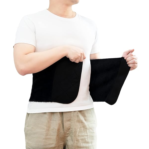 腹巻 マジックテープ デザイン メンズ/レディース 着用便利 伸縮性良い 触感良い起毛材質採用 冬冷え、夏冷房、寝冷え 対策 XXL