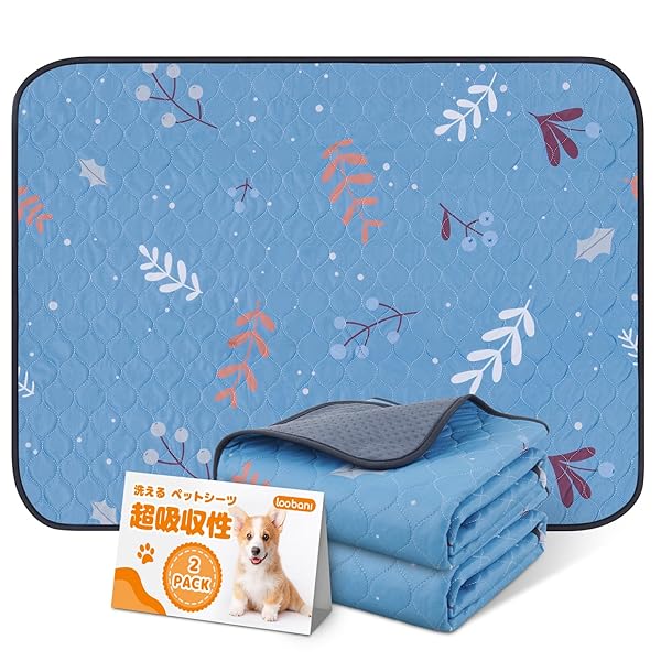 2枚セット洗えるペットシーツ ペットシーツ 洗える 滑り止め おしっこシート丸ごと洗える 下敷きマット 四重構造 漏れ防止 速乾 滑り止め 中型 大型 犬・猫 犬用 おしっこパッド 丸ごと洗える エコ 制菌 消臭 超吸収 ペットシーツ 介護 四季通