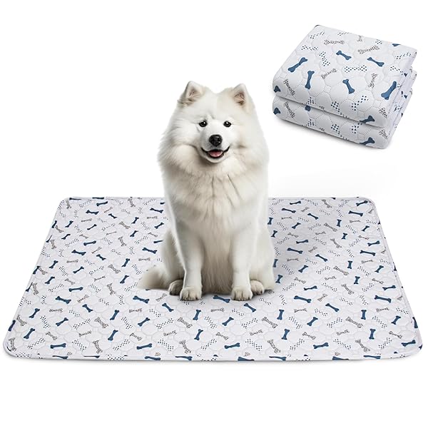 ペットシーツ 洗える 犬 猫 ペット用 おしっこマット 下敷き ペットマット 滑り止め 防水 速乾 消臭 子犬/シニア犬の介護シーツ 繰り返し使用可能 多頭飼い...