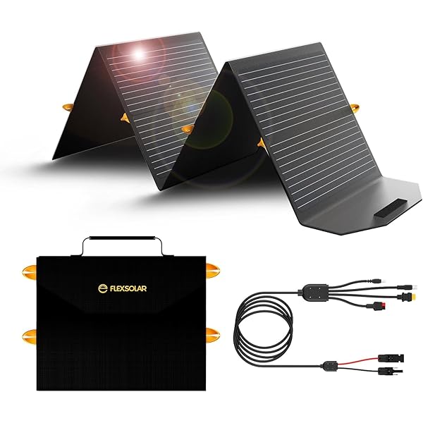 120W ソーラーパネル 太陽光パネル ソーラー 折りたたみ式 薄型軽量デザイン コンパクトポータブル 単結晶 高変換効率 IP67防水 防塵地震 災害時 停電対策 アウ