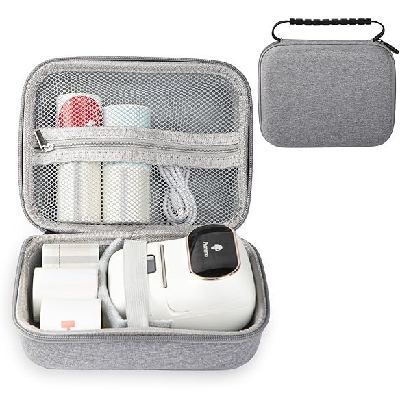 M110 保護ケース ミニプリンター 収納バッグ M110 M04S M04AS M220 M02 M02s M02 Pro T02 サマールプリ..